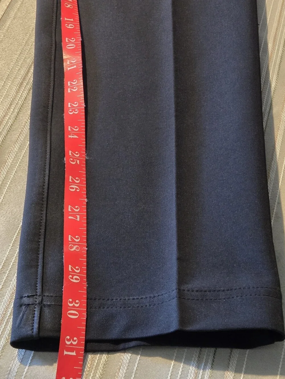 Panama Jack Men's Commuter Performance Pants Navy Straight Fit 36x32 Dress